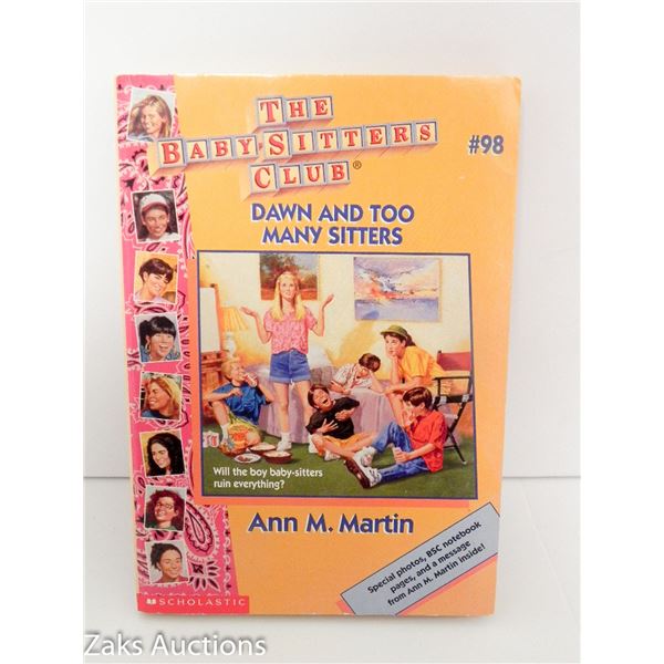 1996 DAWN AND TOO MANY SITTERS - ANN M. MARTIN