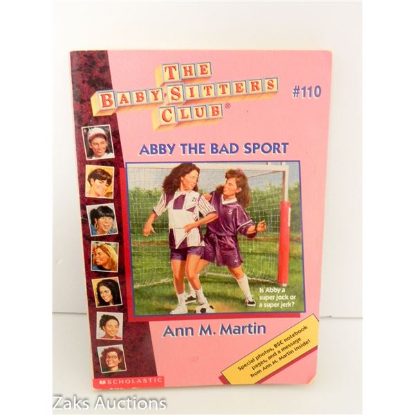 1997 ABBY AND THE BAD SPORT - ANN M. MARTIN