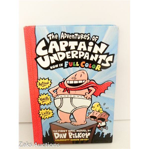2013 THE ADVENTURES OF CAPTAIN UNDERPANTS NOW IN FULL COLOR - DAV PILKEY