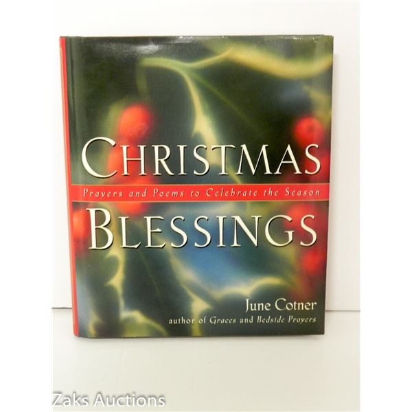 2002 CHRISTMAS BLESSINGS: PRAYERS AND POEMS TO CELEBRATE THE SEASON - JUNE COTNER GRAVES