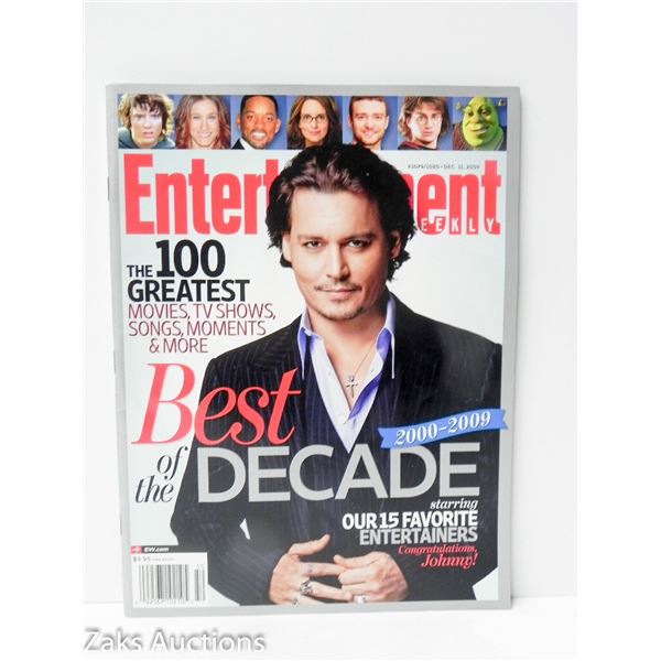 DECEMBER 2009 BEST OF THE DECADE - ENTERTAINMENT WEEKLY