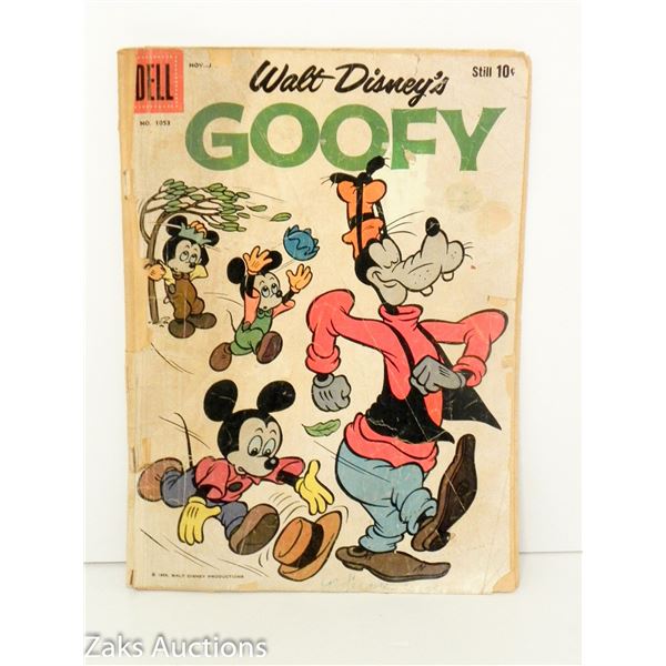 1959 WALT DISNEY'S GOOFY NO 1053 - DELL COMICS