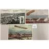 Image 2 : Aviation German Zepplin Postcards 7 Cards