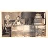 Image 1 : Real Photo Butcher Counter Shop Interior Postcard