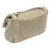 Image 3 : Chanel Silver Crinkle Flap Shoulder Bag