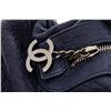 Image 5 : Chanel Navy Blue Lambskin Lady Braid Bowler Purse Shoulder Bag