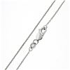 Image 7 : 14K White Gold 0.50 ctw Double Diamond Open Heart Swirl Pendant & 20" Cable Chai