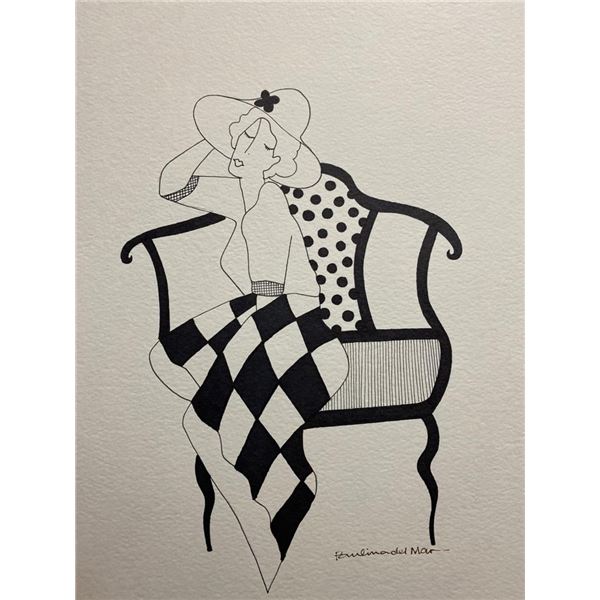 Tarkay Lady 9 by Del Mar, Paulina