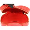 Image 5 : Chanel Red Patent Leather Heart Bag