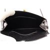 Image 9 : Hermes Black Leather Lizard Kelly Danse Pochette Shoulder Bag