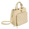 Image 2 : Chanel Beige Leather Business Affinity Shoulder Bag