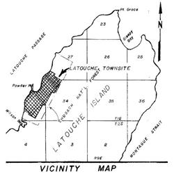 Waterfront Property on LaTouche Island 1.818 Acres, Minimum bid of $2000