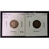 Image 1 : 2 Barber Dimes, Random Dates, At Least Good Condition