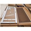 Image 2 : CONTRE PORTE VITRE PLEINE GRANDEUR 34 X 80" BLANC GAUCHE ANDERSON SERIES 3000