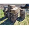 Image 1 : Approx. 33 Rectangular Fibre Pots Appx 7"X 14", 8 - 11"Round Fibre Pots, Approx 12"X6"