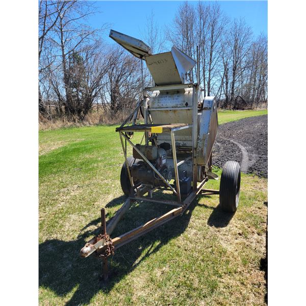 Custom, Built Seed Thresher, Wisconsin engine , not running