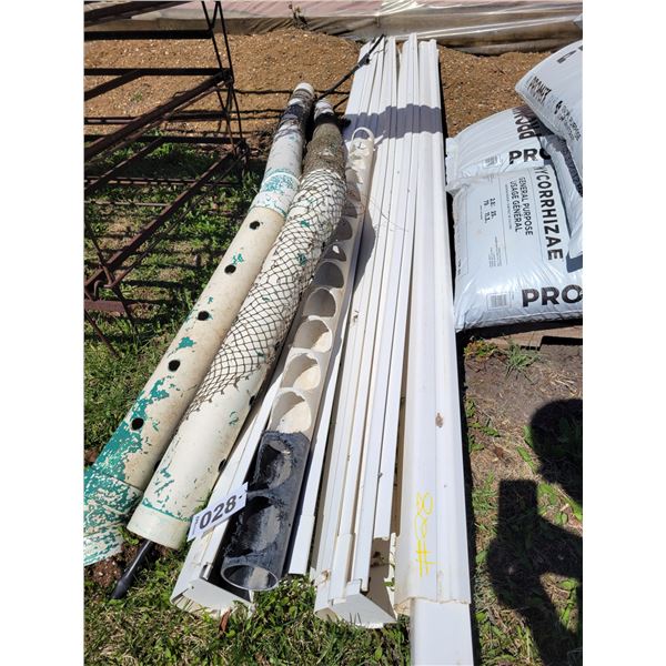 12' eavestroughs for 4" trailers & trellis planter