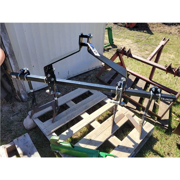 Tilmor 5 Ft Tool bar 1/2 row shovels 3PT