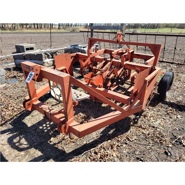 3pt TECHNOHAC Wire hoop tunnel machine