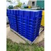 Image 1 : (So much each x 18) 18- Blue stackable vegetable crates