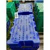 Image 2 : (So much each x 18) 18- Blue stackable vegetable crates