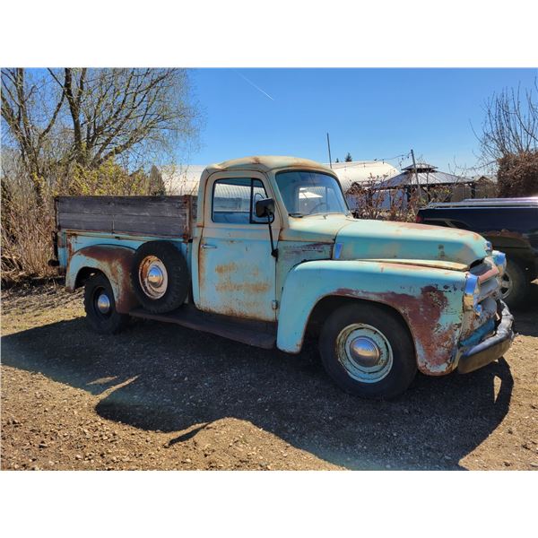 1956 IHC Stepside1/2 truck  S1: S1108832C  All original. Fuel tank, air cleaner, and new carb are in
