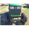 Image 12 : 2000 JD 4300 4x4 diesel 3pt Tractor, Shuttle shift, showing 3350 hrs, 15-19.5 Industrial tires, SN. 