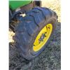 Image 7 : 2000 JD 4300 4x4 diesel 3pt Tractor, Shuttle shift, showing 3350 hrs, 15-19.5 Industrial tires, SN. 