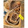 Image 1 : 1 Box Wicker Baskets, Approx 10