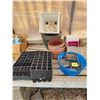 Image 1 : Asst Pots, 106's, 3 1/2" pots, planting trays, etc. ,9- 22"x5",3 16"x5"