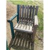 Image 2 : Wooden bench & chair