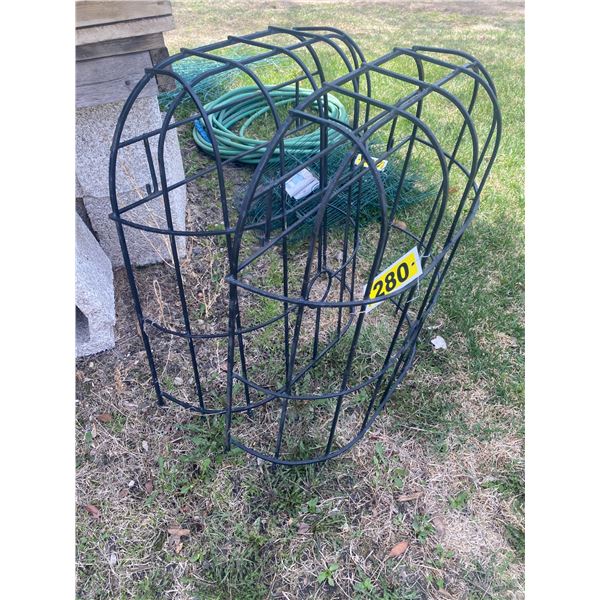 2- Heavy metal wall baskets