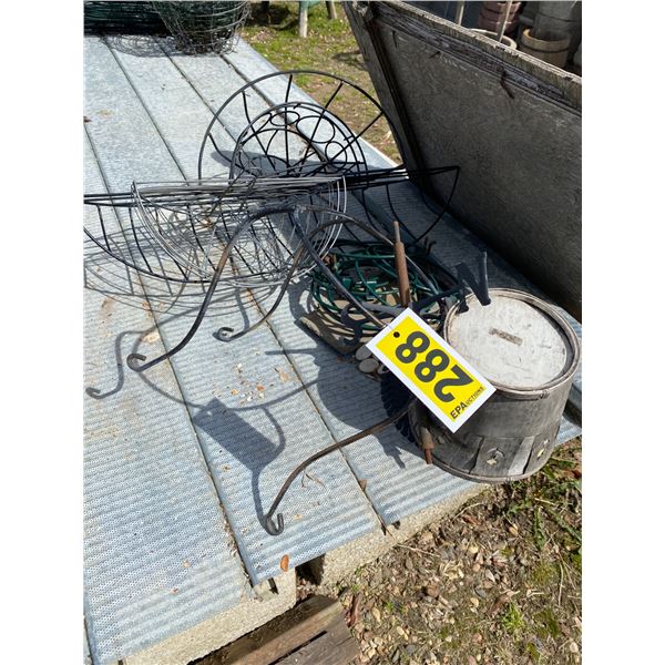 Assorted plant hangers