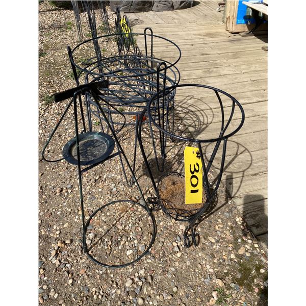 Plant stands metal 3X 16"
