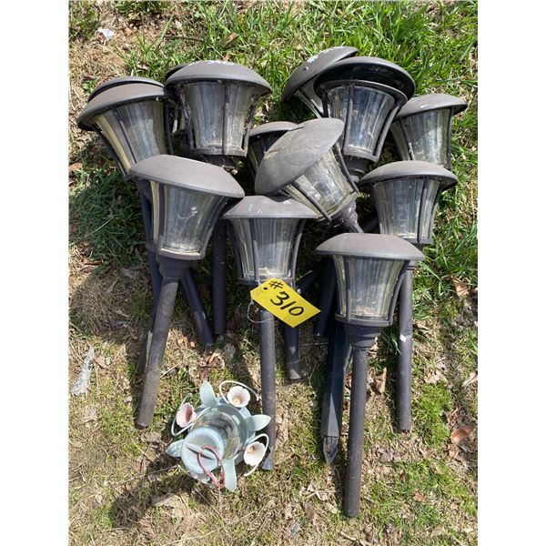 Solar Lights 17/ hummingbird feeder