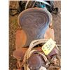 Image 2 : Western Roping Men's saddle, blanket & hackamore