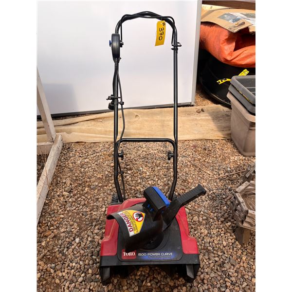 Toro Snow blower ( electric) works well, 15"