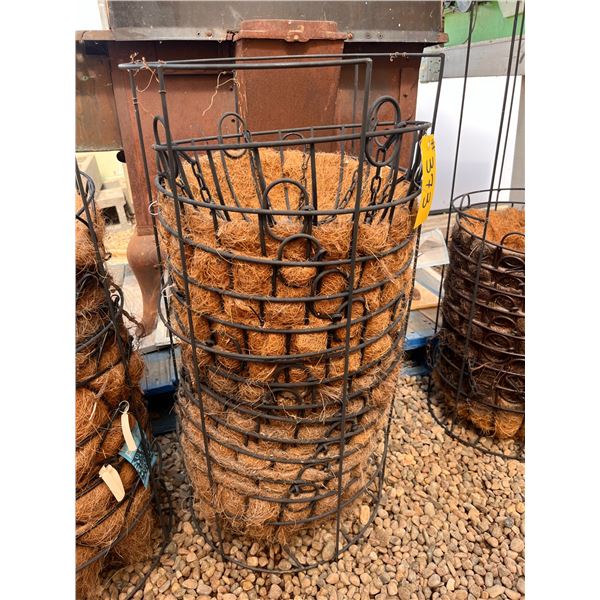 Approx. 15- 16" Metal HB Pots with Liner & stand