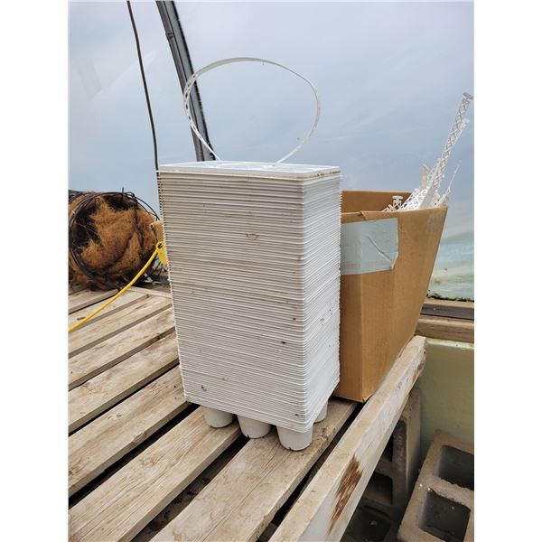 Box Plastic handles carrying