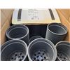 Image 5 : New Box Pots 1 box 4"",1 box 5" approx. 750,1 box 606, 1 stack 1208, 12062 boxes used