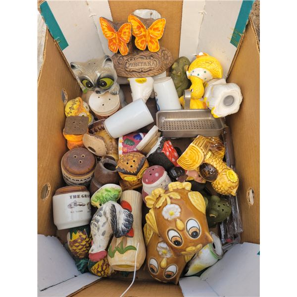 Salt & Pepper shakers, some antique