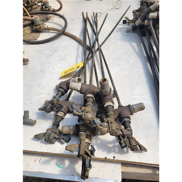 8 Metal Sprinklers