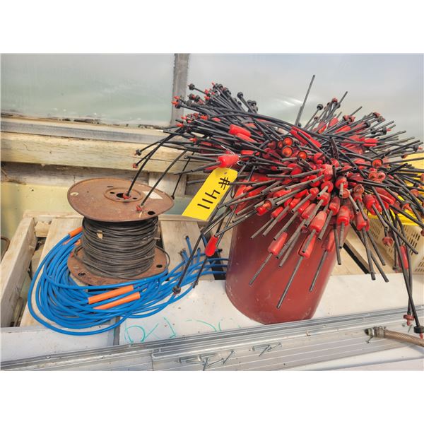 Pail of Irrigation drippers