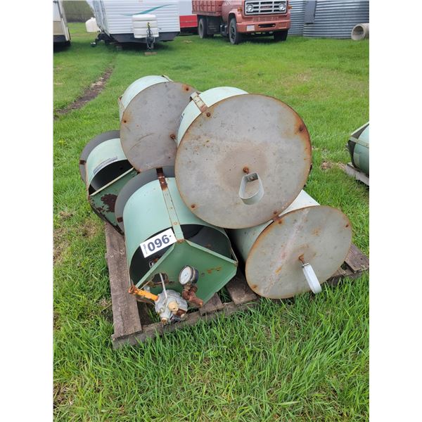 Approx. 7- CO2 greenhouse burners