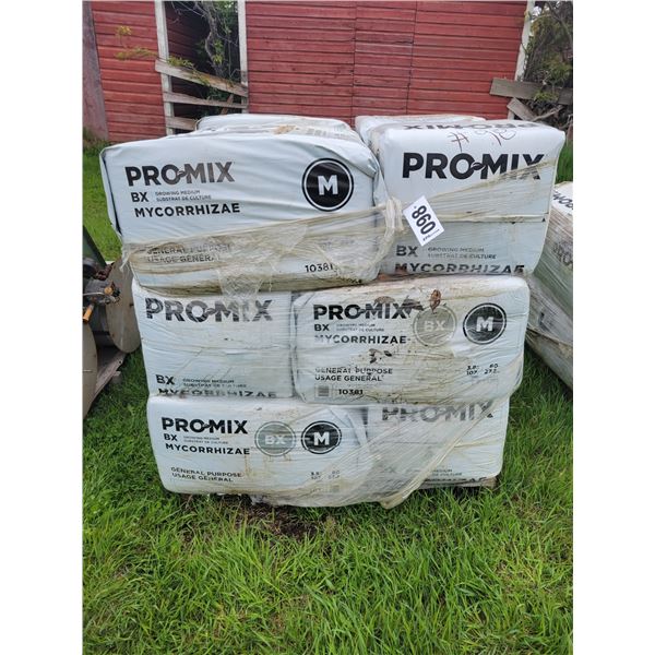 Approx. 15- ProMix potting soil, 5.8 Cu/ft