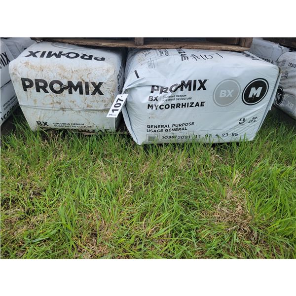 Approx. 5- ProMix potting soil, 5.8 Cu/ft