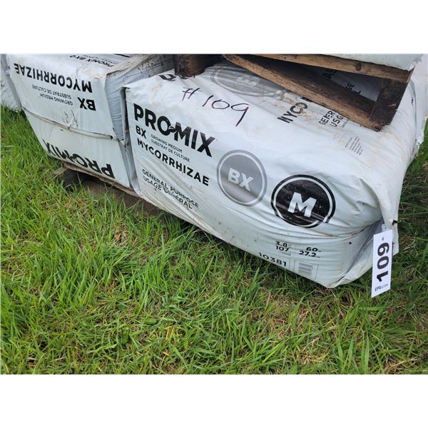 Approx. 5- ProMix potting soil, 5.8 Cu/ft