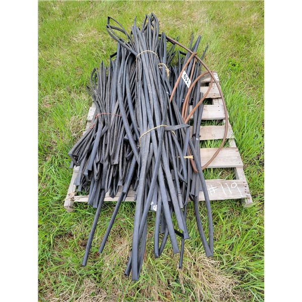 Qty of 1/2" pre-punched drip line