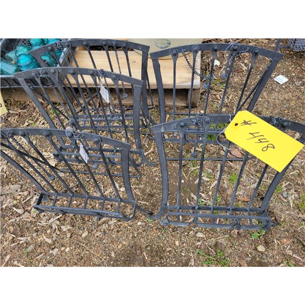 5- Small iron stands