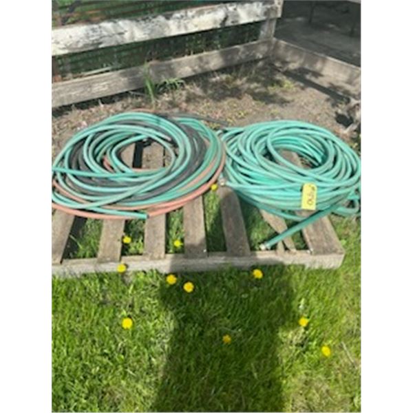 Qty of 1/2" garden hose